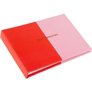 Goldbuch álbum slip-in 40 fotos Coloración 10x15 cm gofrado dorado