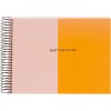 Álbum espiral Goldbuch Coloración naranja-rosado 24x17 cm 40 páginas blancas