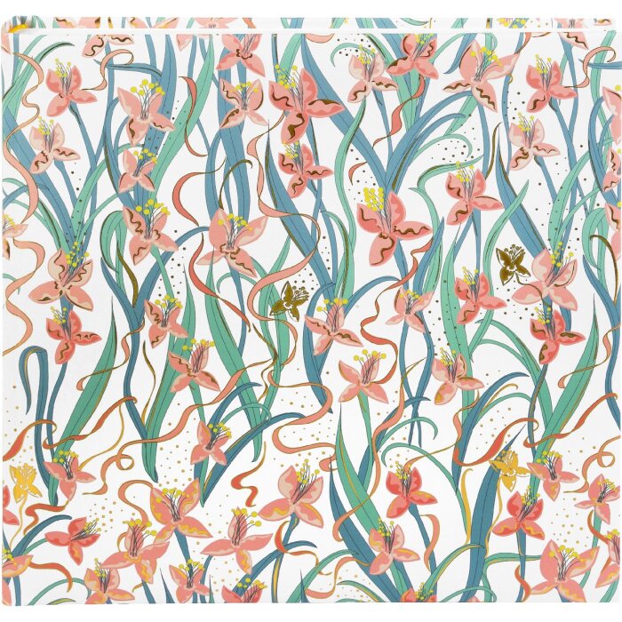 Goldbuch álbum de fotos Garden Chic Blanco 25x25 cm 60 páginas impresión artística gofrado dorado