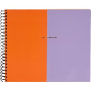 Álbum espiral Goldbuch Coloración naranja...