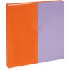 Goldbuch álbum de fotos Coloración naranja/lila 30x31 cm 60 páginas papel artístico