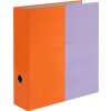 Carpeta Goldbuch Coloración naranja lila 28x32 cm mecanismo de palanca 2 anillas