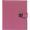 Carpeta portadocumentos Goldbuch Bella Vista Fucsia 27x34 cm 5 bolsillos lino