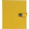 Carpeta portadocumentos Goldbuch Bella Vista mostaza 27x34 cm lino 5 bolsillos
