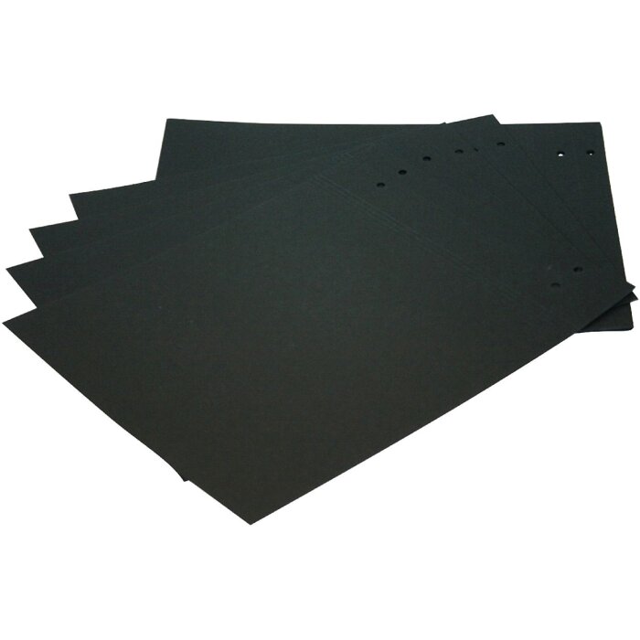 Goldbuch recambio álbum DIY tapa rosca 10 hojas negro 29x24 cm