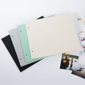 Funda álbum Goldbuch lino gris 30x25 cm