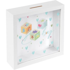 Goldbuch Wish Filler Hucha Hello Baby 18x18 cm MDF para...
