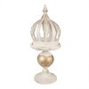 Clayre & Eef 5Y1212 Adorno Decoración Beige Oro Ø 22x53 cm
