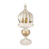Clayre & Eef 5Y1212 Adorno Decoración Beige Oro Ø 22x53 cm