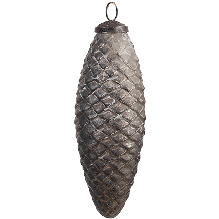Clayre & Eef 6GL4537M Adornos para el árbol de Navidad piña Ø 6x16 cm