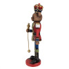 Clayre & Eef 6PR4333 Decoración Oso Soldado 10x9x31 cm