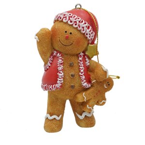 Clayre & Eef 6PR4336 Colgante decorativo Hombre de...