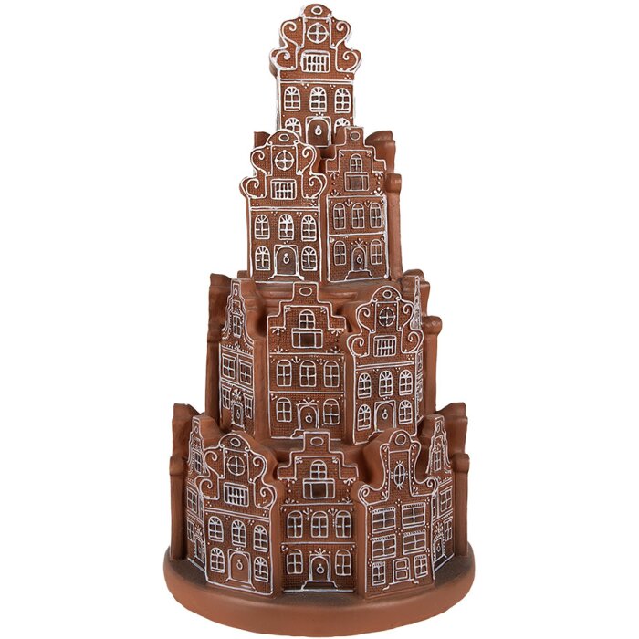 Clayre & Eef 6PR4343 Decoración casa con LED Ø 18x33 cm 3xAAA