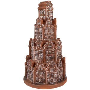 Clayre & Eef 6PR4343 Decoración casa con LED Ø 18x33 cm 3xAAA