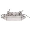 Clayre & Eef GTW47 Panera 35x35x8 cm Beige Diseño Reno