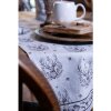 Clayre & Eef GTW47 Panera 35x35x8 cm Beige Diseño Reno