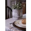 Clayre & Eef GTW50 Panera Motivo Ciervo Ø 15x16 cm Beige Marrón