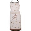 Clayre & Eef LFJ41 Delantal Seta Beige 70x85 cm