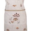 Clayre & Eef LFJ41 Delantal Seta Beige 70x85 cm