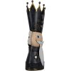 Clayre & Eef 5Y1250 Decoración Cascanueces Negro 30x20x70 cm
