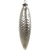 Clayre & Eef 6GL4541L Adorno de Navidad plateado Ø 6x23 cm