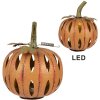 Clayre & Eef 6Y5615 Decoración Calabaza Ø 28x34 cm Naranja