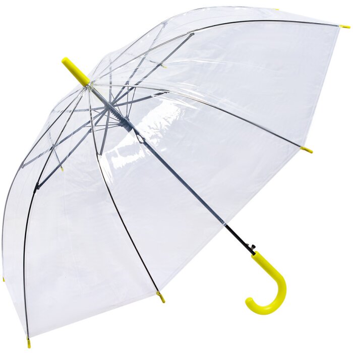 Juleeze JZUM0079Y Paraguas amarillo transparente 56 cm