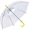 Juleeze JZUM0079Y Paraguas amarillo transparente 56 cm