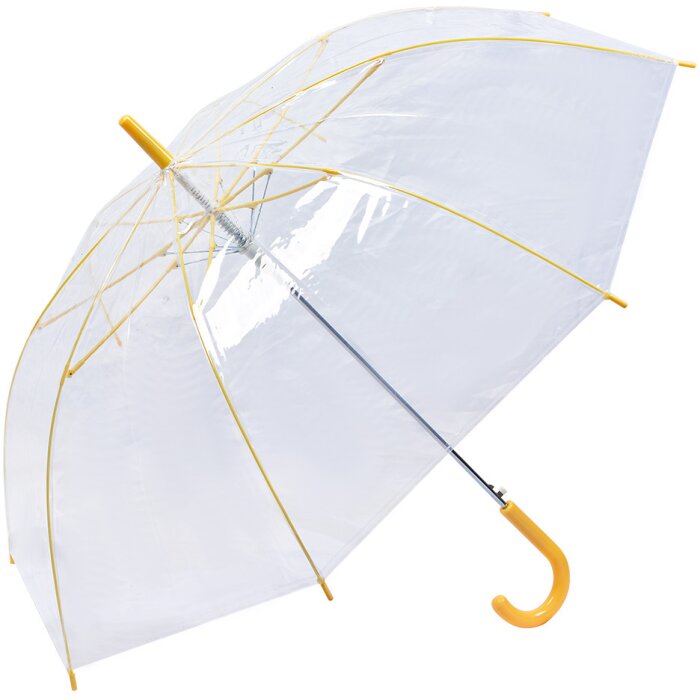 Juleeze JZUM0080Y Paraguas amarillo transparente 58 cm