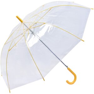 Juleeze JZUM0080Y Paraguas amarillo transparente 58 cm