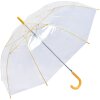 Juleeze JZUM0080Y Paraguas amarillo transparente 58 cm
