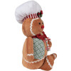 Clayre & Eef 65583 Decoración hombre de jengibre 19x14x35 cm