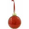 Deknudt S66FJ7 Adorno navideño color rojo purpurina para insertar en fotos