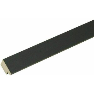 Deknudt S66KF2 Marco negro con paspartú blanco 30x30 cm 40x40 cm