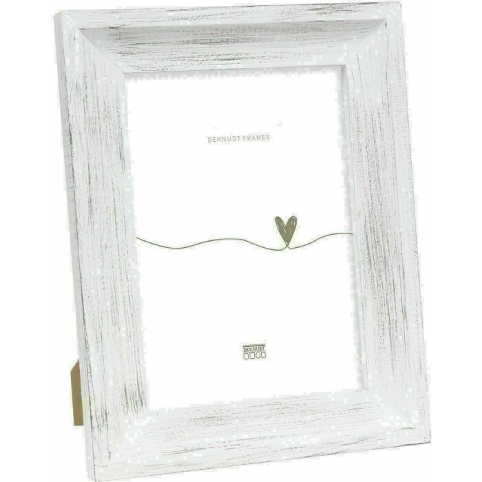 Deknudt S67UF1 Marco pintado a mano blanco 10,0x15,0 cm