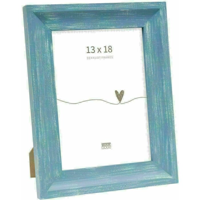 Deknudt S67UF6 Marco Pintado a Mano Azul 13.0 x 18.0 cm