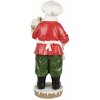 Clayre & Eef 5PR0124GG Decoración Papá Noel 26x20x59 cm