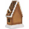 Clayre & Eef 6CE1771 Decoración navideña casa de jengibre 10x7x15 cm