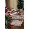 Clayre & Eef 6CEMU0158 Taza Gingerbread Rojo-Blanco 325ml 14x9x10cm