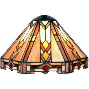 LumiLamp 5LL-5596 Pantalla Tiffany Ø 25x25 cm