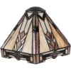 LumiLamp 5LL-5596 Pantalla Tiffany Ø 25x25 cm