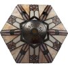 LumiLamp 5LL-5596 Pantalla Tiffany Ø 25x25 cm
