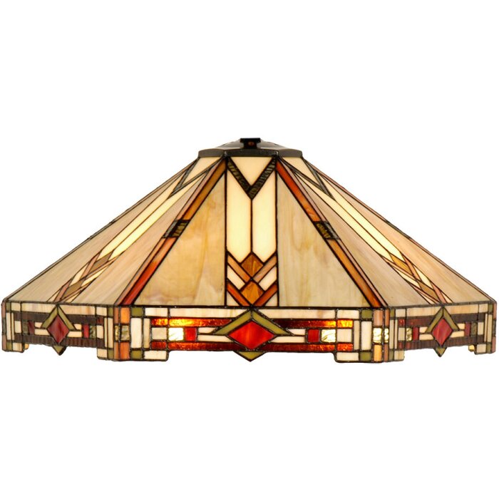 LumiLamp 5LL-5597 Pantalla Tiffany Ø 50x25 cm