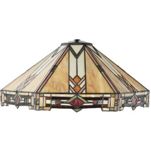 LumiLamp 5LL-5597 Pantalla Tiffany Ø 50x25 cm