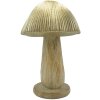Clayre & Eef 6PR4156 Decoración Seta Ø 13x20 cm aspecto madera natural