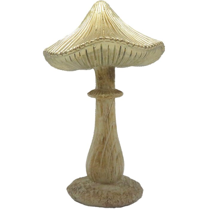Clayre & Eef 6PR4157 Decoración Champiñón Marrón 11x9x15 cm