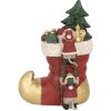 Clayre & Eef 6PR4176 Ratones con Botas Decoración LED 14x10x19 cm
