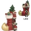 Clayre & Eef 6PR4176 Ratones con Botas Decoración LED 14x10x19 cm