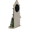 Clayre & Eef 6PR4180 Decoración Reloj Papá Noel 15x7x22 cm