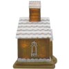 Clayre & Eef 6PR4192 LED decoración casa 9x9x14 cm